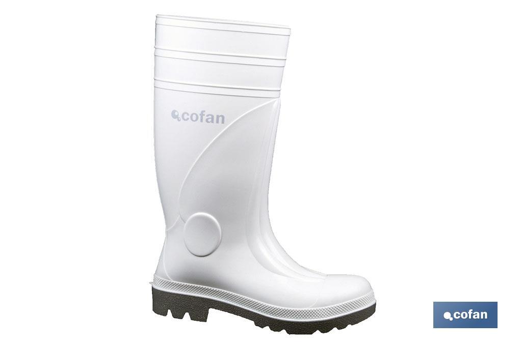 BOTA AGUA ALTA SEGUR. S-4 BLANCA T-39