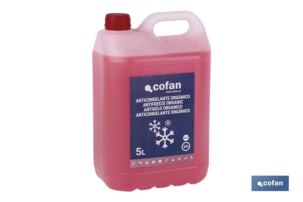 ANTICONGELANTE G-12 ROSA 50% ORGÁNICO 1 L