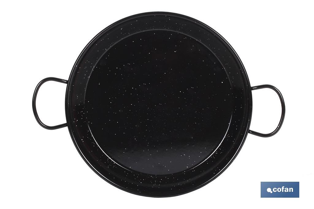 PAELLERA ACERO ESMALTADA INDUCCIÓN Ø300 MM (PACK: 1 UDS)