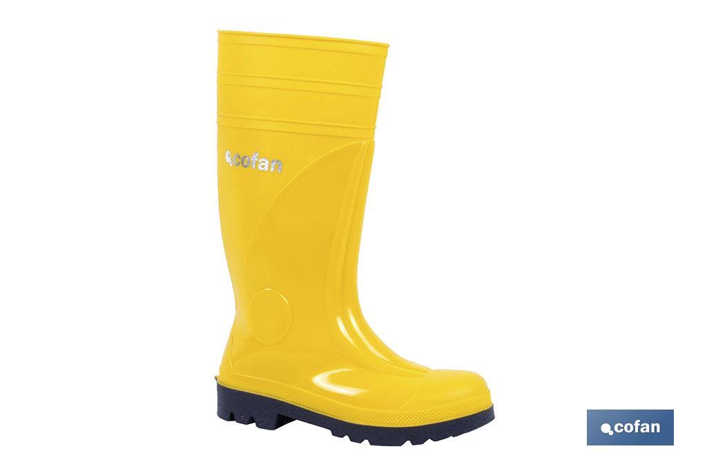 BOTA AGUA S5 AMARILLA T-41 (PACK: 1 UDS)