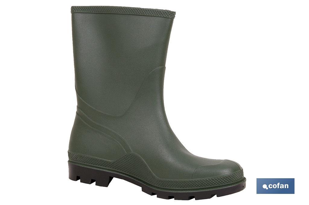 BOTA PVC VERDE MEDIA CAÑA TALLA 40 (PACK: 1 UDS)