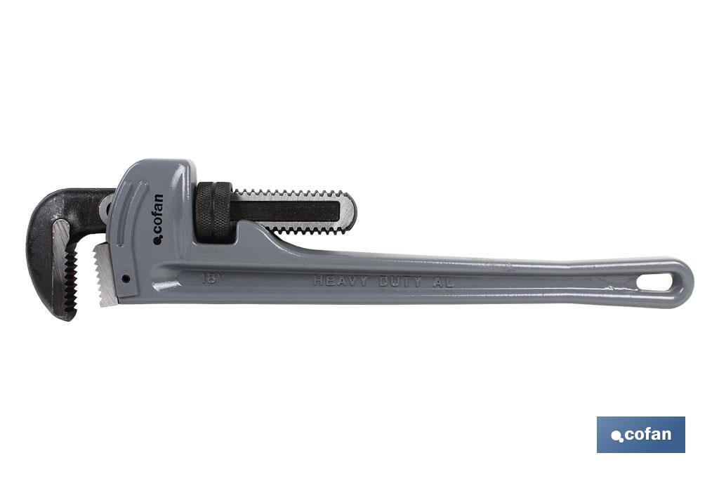 LLAVE STILLSON DE ALUMINIO PARA TUBO L-36 (PACK: 1 UDS)