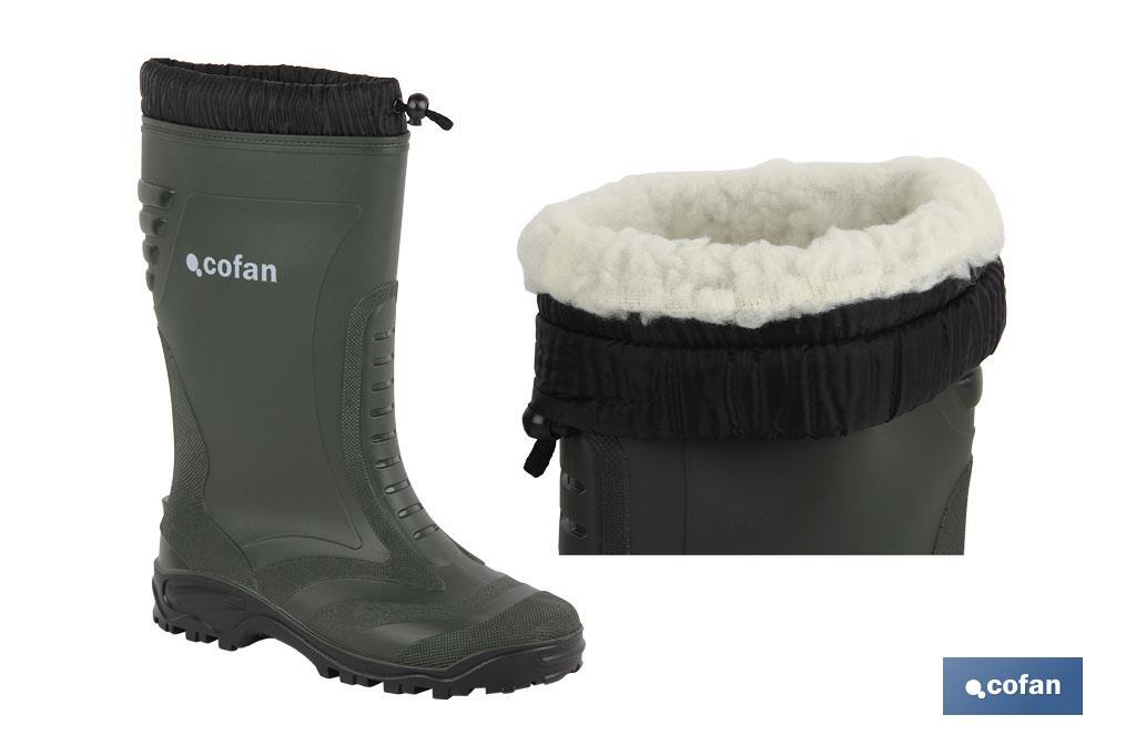 BOTA AGUA FORRO POLAR COSIDO T-47 (PACK: 1 UDS)