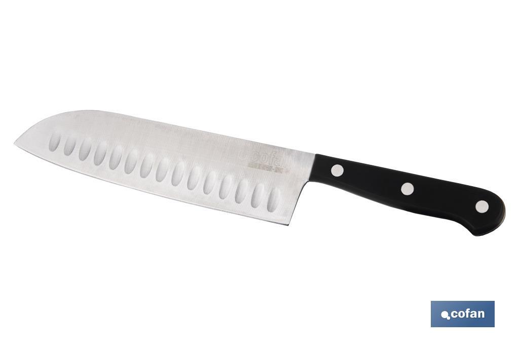 BL. CUCHILLO SANTOKU MOD SAFFRON 175MM (PACK: 1 UDS)