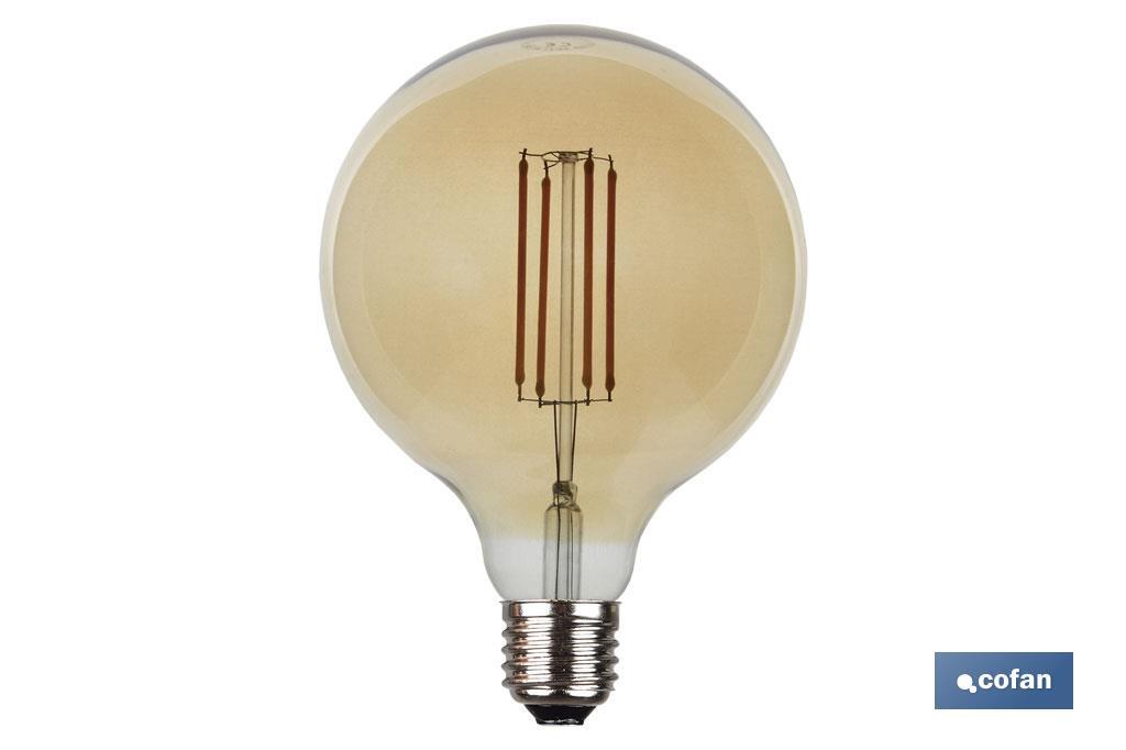 BOMBILLA LED GLOBO ORO E27 4W 280LM 2200K (PACK: 1 UDS)