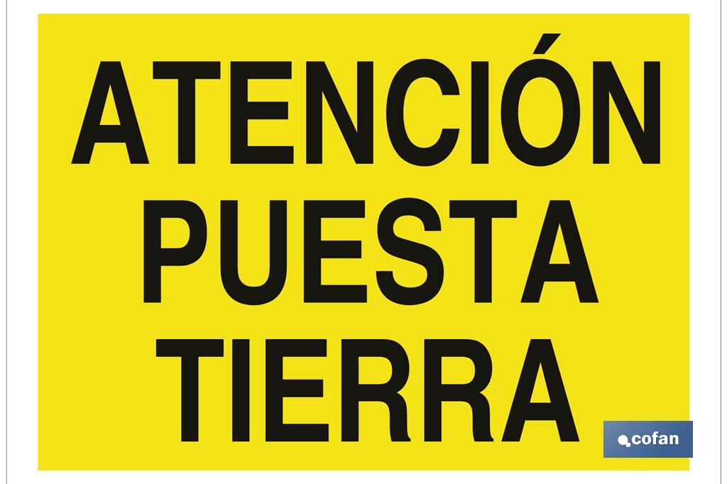 Atención puesta tierra