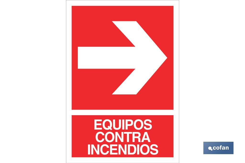 Equipos contra incendios