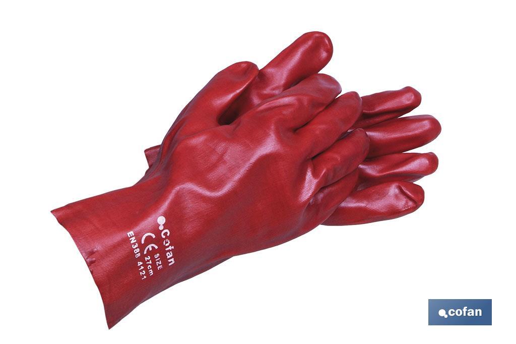 Guantes PVC Estanco 35cm