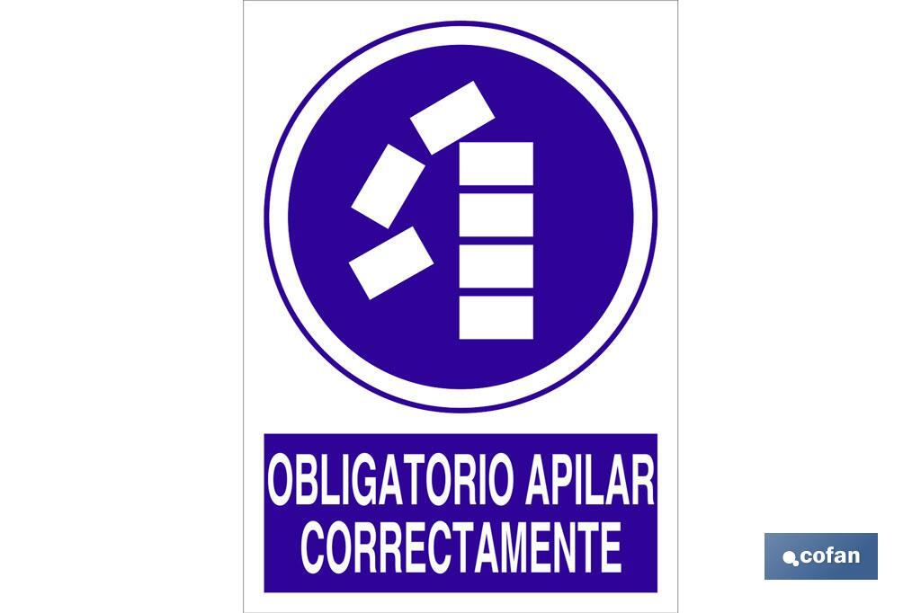 Obligatorio apilar correctamente