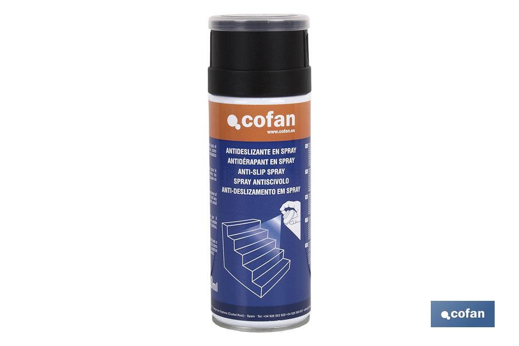 Spray antideslizante transparente 400 ml | Ideal para el tratamiento de superficies resbaladizas | Válido para ambientes húmedo